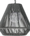 Tanner Outdoor Pendant Tapered Black
