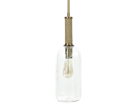 Bronson Glass Pendant Long