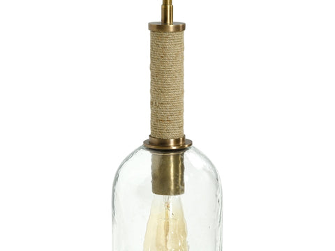 Bronson Glass Pendant Long