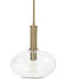 Bronson Glass Pendant Wide