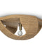Corsica Flush Mount, Natural