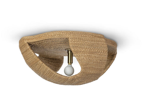 Corsica Flush Mount, Natural