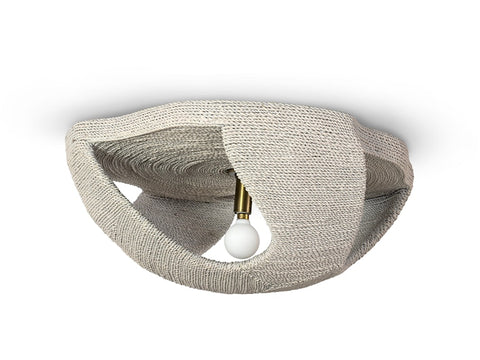 Corsica Flush Mount, White