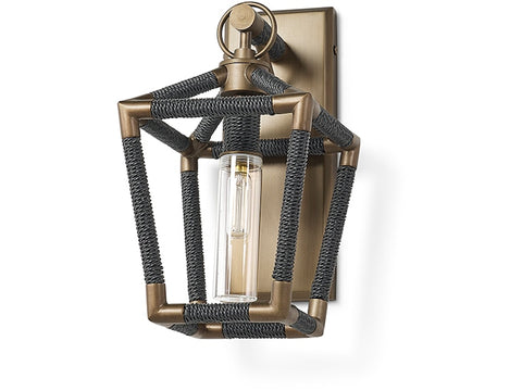 Hollister Outdoor Sconce Small, Black