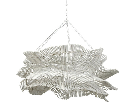 Miramar Chandelier, White