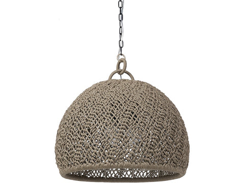 Jenson Outdoor Chandelier, Small, Brown