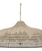 Westerly Outdoor Chandelier 54'', Natural