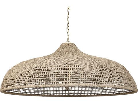 Westerly Outdoor Chandelier 54'', Natural