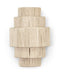 Everly 5 Tiered Sconce, Natural