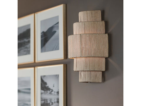 Everly 5 Tiered Sconce, Natural