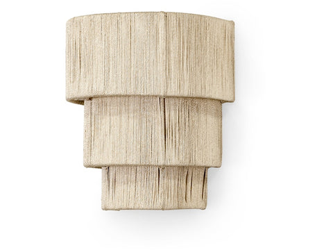 Everly 3 Tiered Sconce, Natural