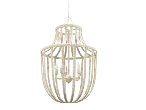 Paloma Coco Chandelier White
