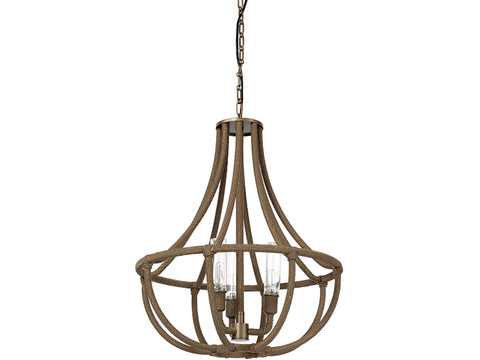Yvette Outdoor Chandelier, Small