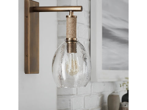 Bronson Sconce, BRASS