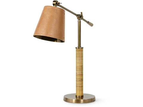 Hendrick Task Lamp, Cognac