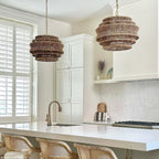 Antigua Lámpara de tambor pequeña 