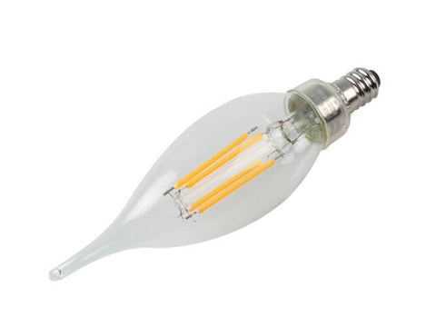 CA11 LED Dimmable E12 Candelabra Base JA8 120V