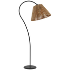 Lámpara de pie arqueada grande Dume 