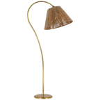 Lámpara de pie arqueada grande Dume 