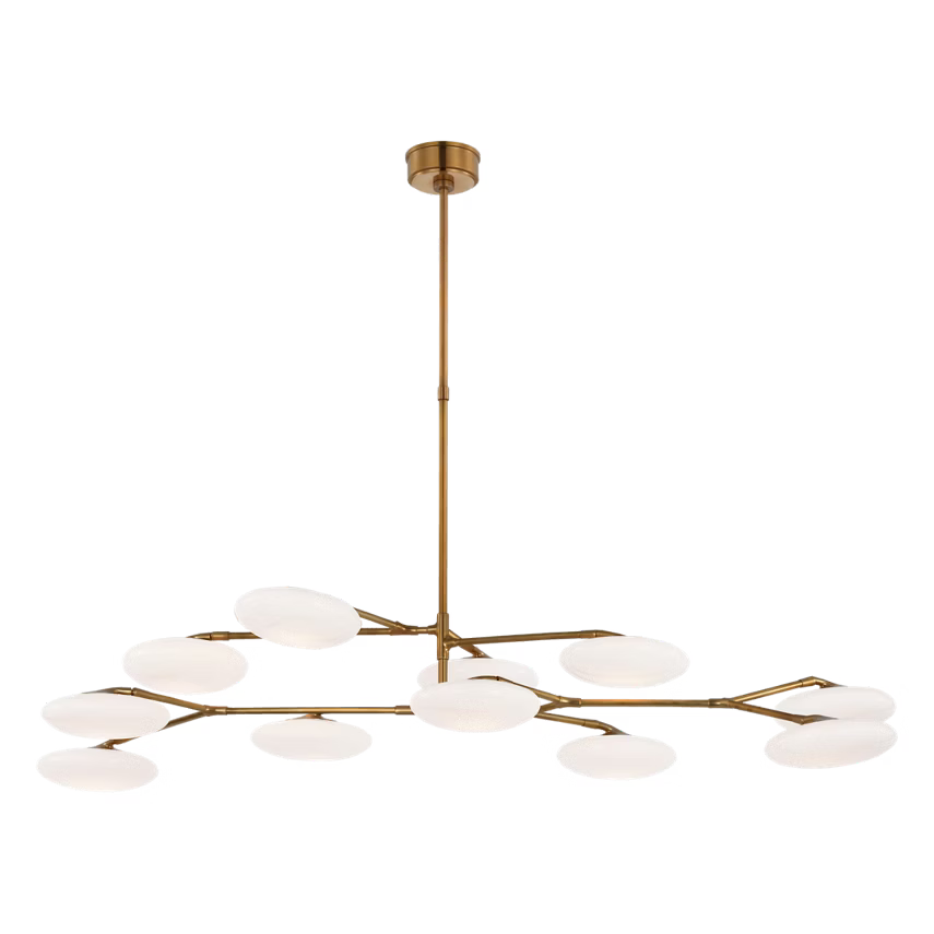 Lámpara de araña Brindille extra grande de dos niveles 