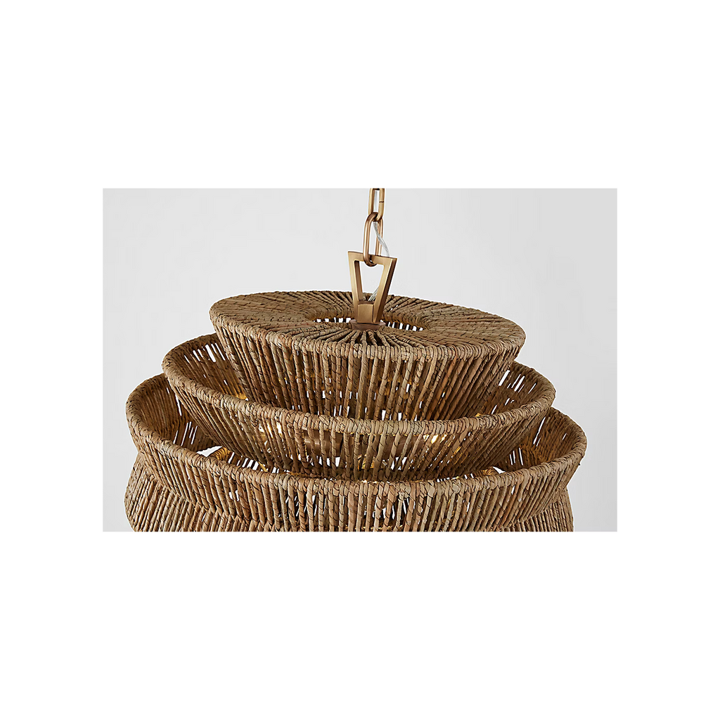 Antigua Lámpara de tambor pequeña 