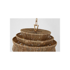 Antigua Lámpara de tambor pequeña 