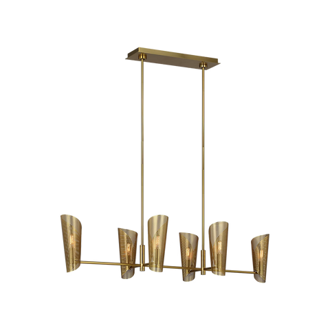 Plivot Large Linear Chandelier
