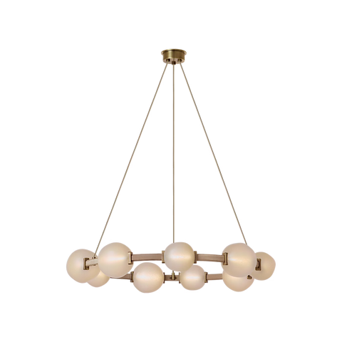 Dune 36" Belted Ring Chandelier