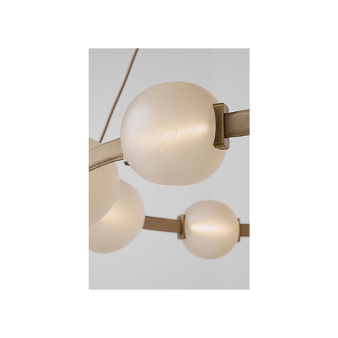 Dune 36" Belted Ring Chandelier
