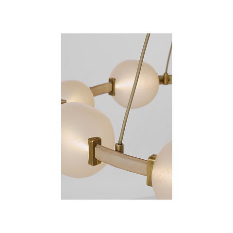 Dune 36" Belted Ring Chandelier