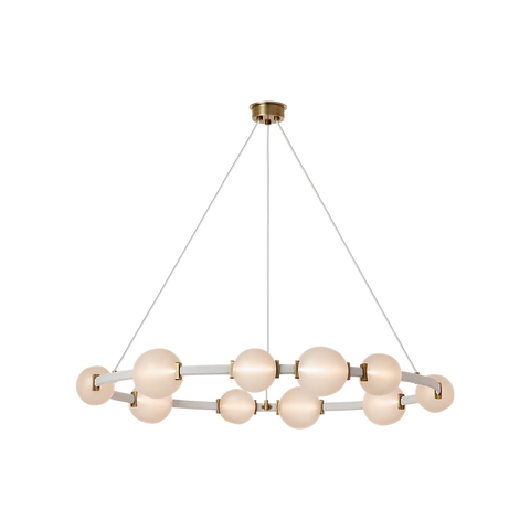 Dune 48" Belted Ring Chandelier