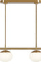 Lune Medium Linear Chandelier