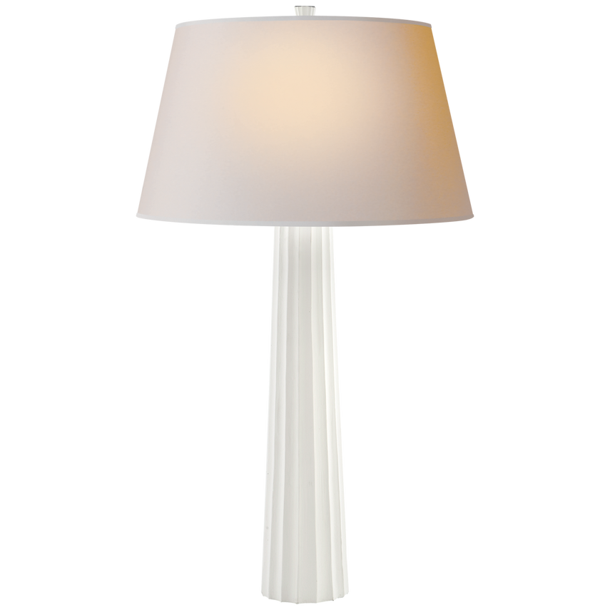 Fluted Spire Large Table Lamp