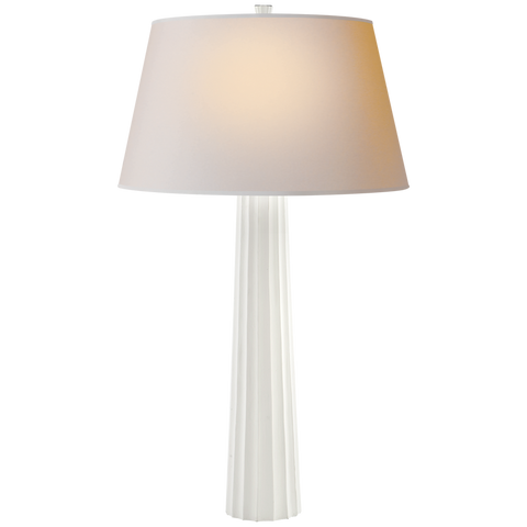 Fluted Spire Large Table Lamp