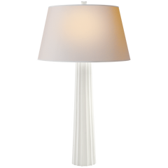 Fluted Spire Large Table Lamp
