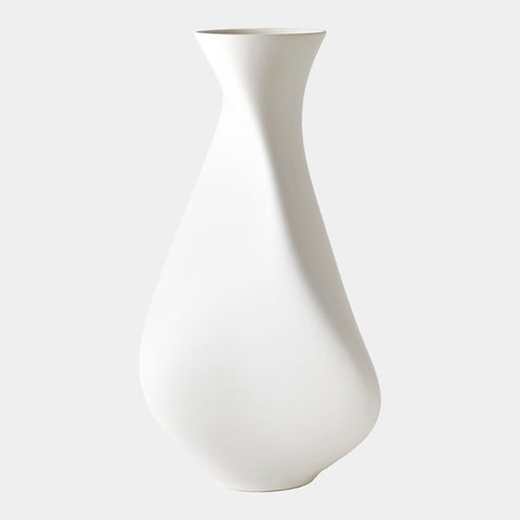 Serenity Vase-Matte White