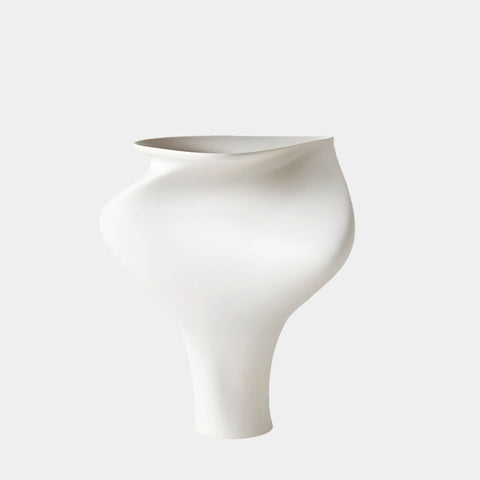 Tranquility Vase-Matte White