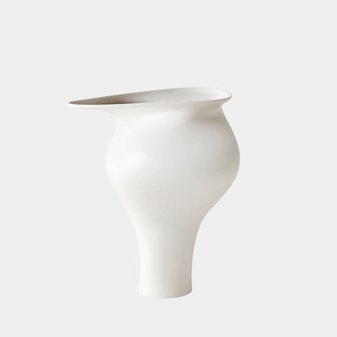 Tranquility Vase-Matte White