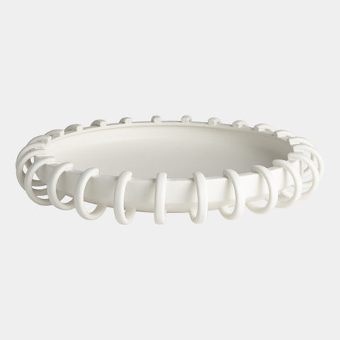 Bangle Bowl-Matte White