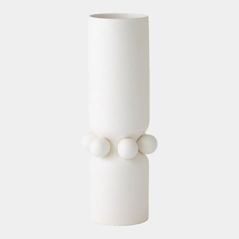 Hera Vase-Matte White-Lg