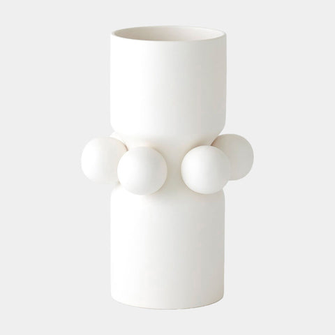 Hera Vase-Matte White-Sm