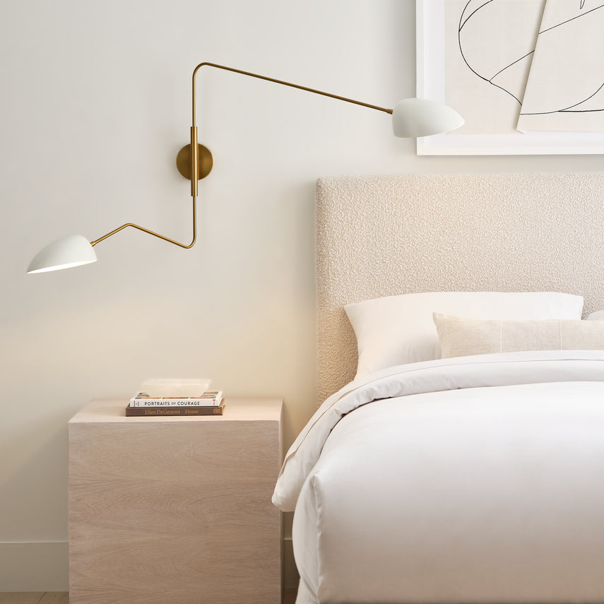 Jane Double Task Sconce