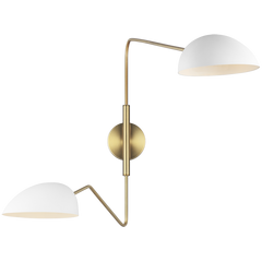 Jane Double Task Sconce