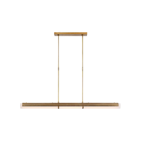 Precision Large Linear Chandelier