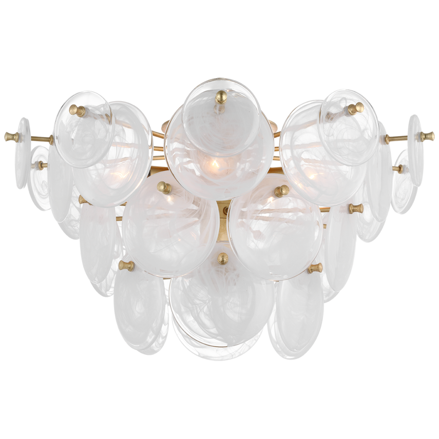 Loire Large Tiered Flush Mount