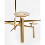Melange Large Floating Disc Chandelier