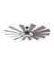 Prairie 72" LED Ceiling Fan