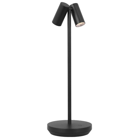 Lámpara de mesa recargable Doppia Accent