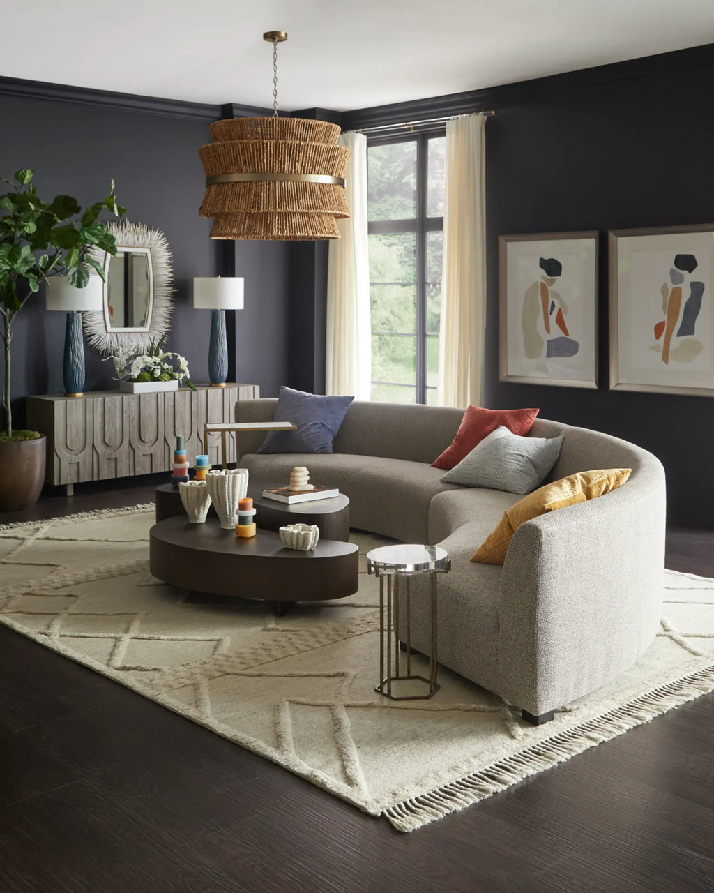 Thurlo Large Hanging Shade