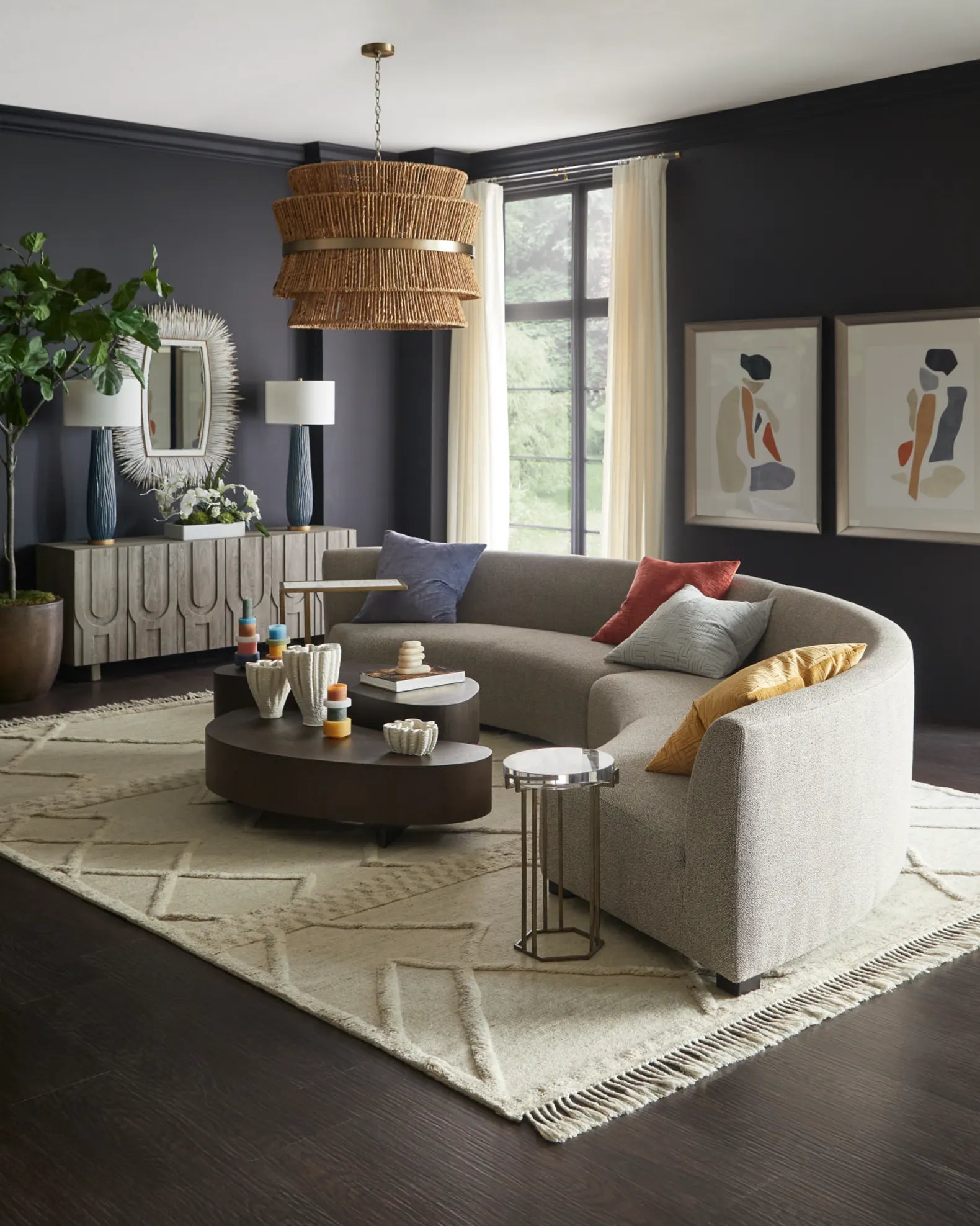 Thurlo Large Hanging Shade